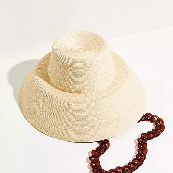Anthropologie Free People Lourdes Straw Hat